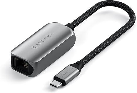Satechi USB-C to Ethernet Adapter, 2.5 Gbps Speed, and More Devices