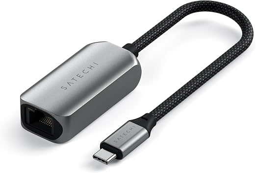Satechi USB-C to Ethernet Adapter, 2.5 Gbps Speed, and More Devices