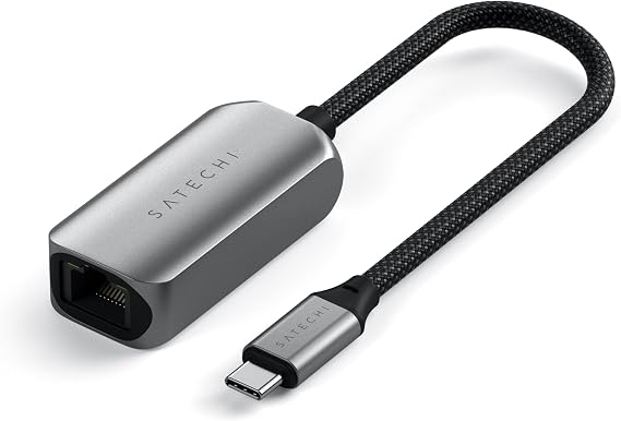 Satechi USB-C to Ethernet Adapter, 2.5 Gbps Speed, and More Devices