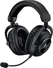 Logitech G PRO X 2 Lightspeed Wireless Gaming Headset with 50mm Graphene Drivers, DTS Headphone X 2.0 Surround Sound, Blue VO!CE Mic, Long Battery Life, Low Latency Wireless for PC, PS5, PS4 - Black - Image 1