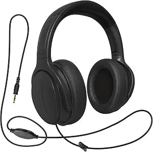 Long Cord TV Headphones for Seniors with Volume Control