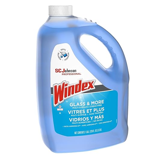 Windex Powerized Formula Glass & Surface Cleaner, 1 gal. Bottle