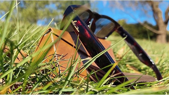 OhO sunshine, Polarized Sunglasses with Bluetooth Speaker, Open Ear Audio, Athletic/Outdoor UV Protection and Voice Control
