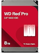 Western Digital 8TB WD Red Pro NAS Internal Hard Drive HDD - 7200 RPM, SATA 6 Gb/s, CMR, 256 MB Cache, 3.5" - WD8005FFBX - Image 1