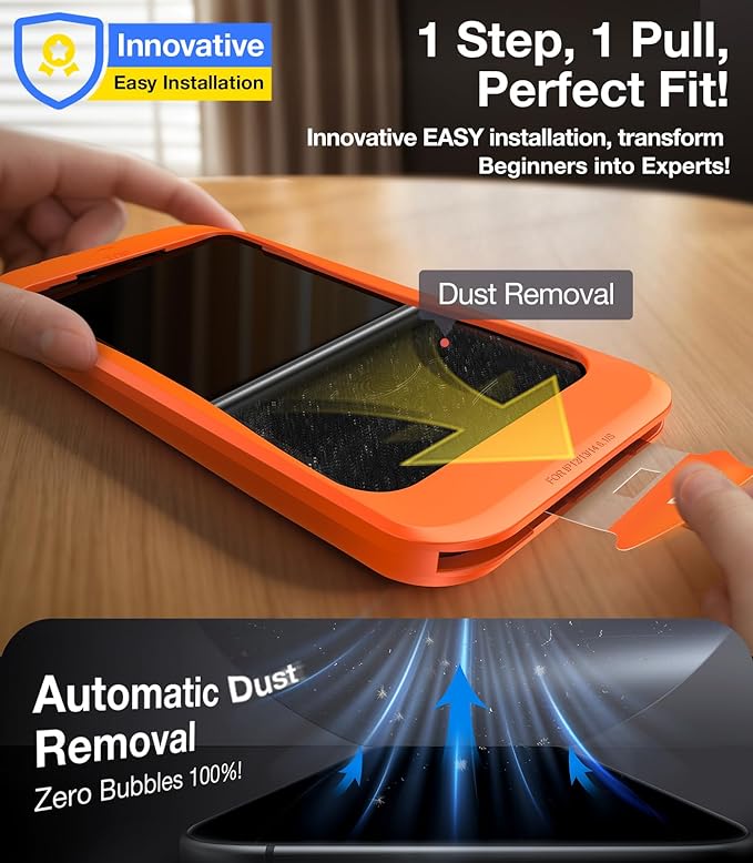 UltraGlass Top 9H+ Glass for iPhone 14 Pro Screen Protector Tempered Glass [Longest Durable & Military Grade Shatterproof] Screen Protector 14 Pro Full Coverage, Anti-fingerprint, 2 Packs