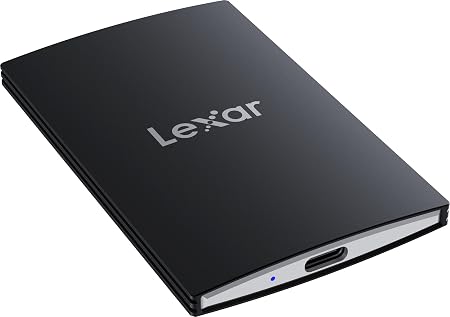 Lexar 4TB SL500 External SSD, 2000MB/s Read, USB 3.2 Gen 2x2, Slim