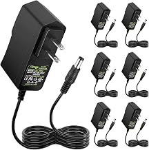 Facmogu DC 5V 2A Power Supply Adapter, Wall Plug Power Converter (6 Pack) - Image 1