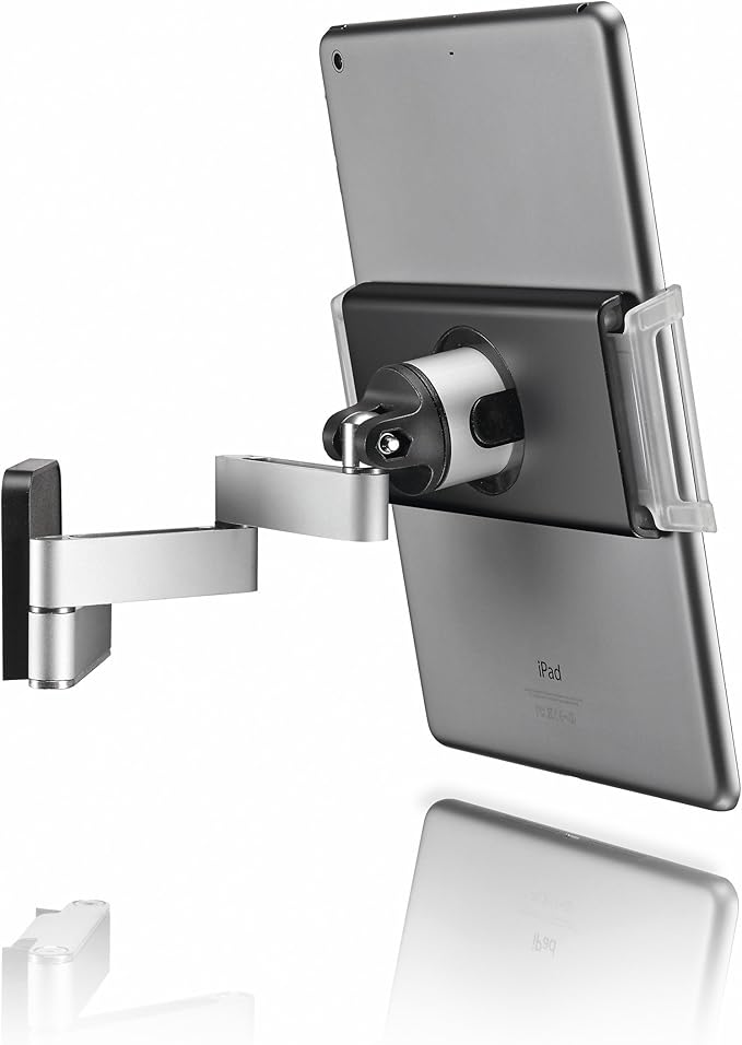 Vogel's TMS 1030 Full-Motion Tablet Wall Mount for All Tablets from 7-13 inch | Swivels up to 180º (Left/Right) | Can be Tilted up to 15º | Also fits iPad and Samsung Galaxy Tab| Black