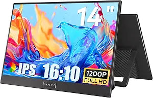 Portable Monitor 14" 1200P FHD USB-C/HDMI Laptop Monitor