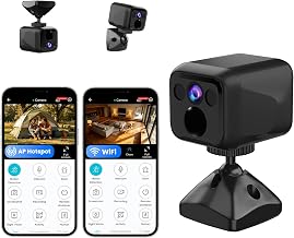 Mini Camera, 4K No Wifi Security Camera, WiFi & AP Mode, 160 Days Standby - Image 1
