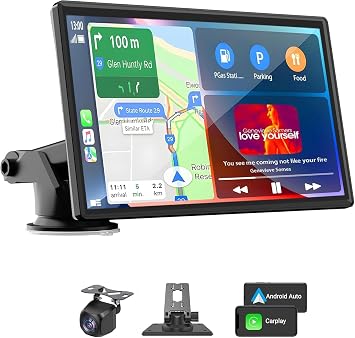 Carplay Screen for Car 7" with Wireless Apple CarPlay & Android Auto