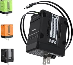2-in-1 Compatible with 120w Fast Charger, 2025 New Retractable Wall Fasts Charging Power Adapter with All in One Foldable Plug, Multi-Functional Fast Smart Charger for Phone, Tablet, Laptops (Black)