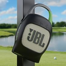TUSITA Magnetic Shockproof Case Compatible with JBL Clip 5 Speaker, Golf Cart Accessories - Image 1