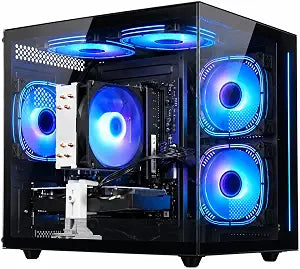 Gaming PC Desktop Computer - Ryzen 5 4500, Radeon RX 6500XT 4GB - Image 1