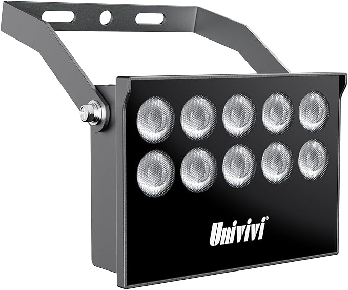 Univivi IR Illuminator 10 Led IR Lights for Night Vision Waterproof 850nm Long Range IR Light for Security Camera IR Light Outdoor & Indoor