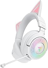 Razer Kraken Kitty V3 Pro Wireless RGB Gaming Headset, White - Image 1
