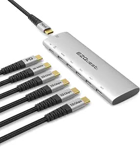 INC. USB Type-C Slim HUB GEN 2 Adapter 6-in-1 - Image 1