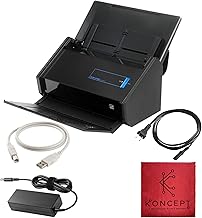 IX500 Fujitsu ScanSnap Duplex Document & Receipt Scanner, Mac/PC, USB 3.0