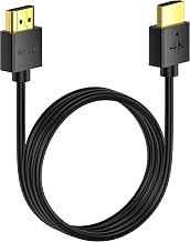 Senetem Slim HDMI Cable 1FT, 4K 60Hz 18Gbps HDMI 2.0 Cord, High Speed - Image 1