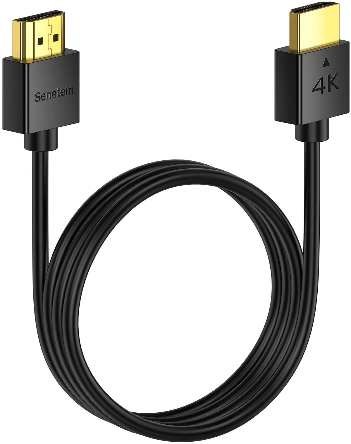 Senetem Slim HDMI Cable 1FT, 4K 60Hz 18Gbps HDMI 2.0 Cord, High Speed