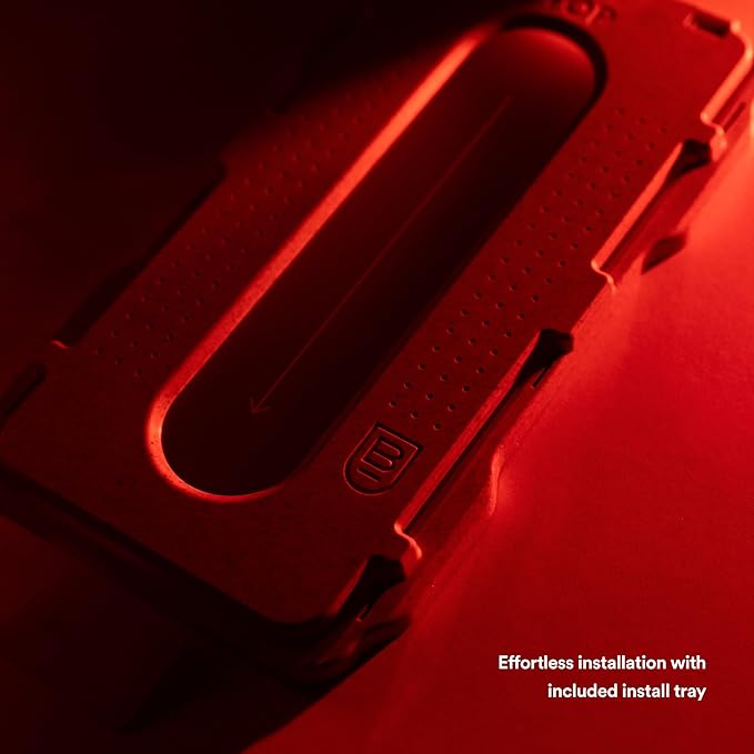 BodyGuardz Red Light Converter Screen Protector – Passive Red Light Therapy for Face - Promotes Better Sleep, Healthier Skin, Reduced Eye Strain – 9H Tempered Glass, Easy Install (Galaxy S26 Ultra)