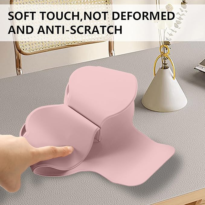 Maxjoy for Apple Airpods Max Smart Case Cover, Soft PU Leather Protective Cover Accessories for Airpod Max with Sleep Mode, Anti-Dust Travel Carrying Case for Airpods Pro Max Headphones, Pink