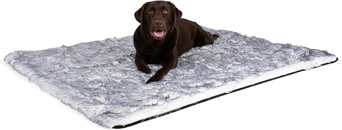 PupProtector Luxe Waterproof Throw Blanket for Dogs and Cats, Pet Blanket Cover for Couches, Sofas, Beds, Car Seats, Furniture, Calming Soft Faux Fur, Arctic Fox, Large (80" L x 62" W)