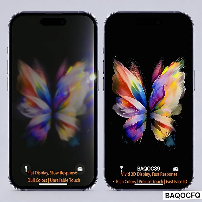?�Fixes System Pop-Ups??OEM-Grade Quality for iPhone 16 pro Screen Replacement, 120Hz AMOLED High-Refresh Screen ï¼?.3 inch 3D Touch OLED Display - Full Repair Kit Includes Tools, Waterproof Adhesive