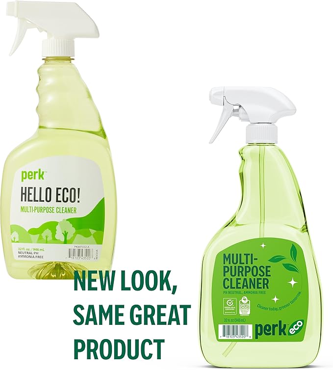 Perk All‑Purpose Cleaner, Ready‑to‑Use Spray, 32 oz — Multi‑Surface Cleaner for Kitchens, Bathrooms & Hard Surfaces