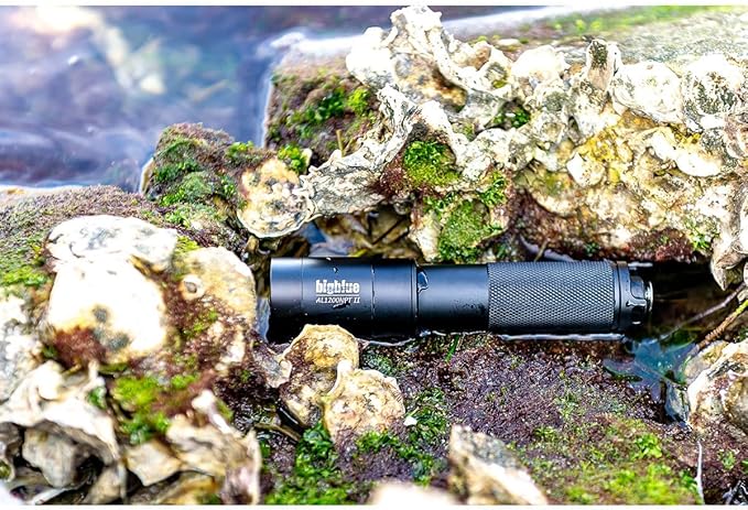 Bigblue AL 1300 Lumen Narrow Beam Dive Light with Tail Switch