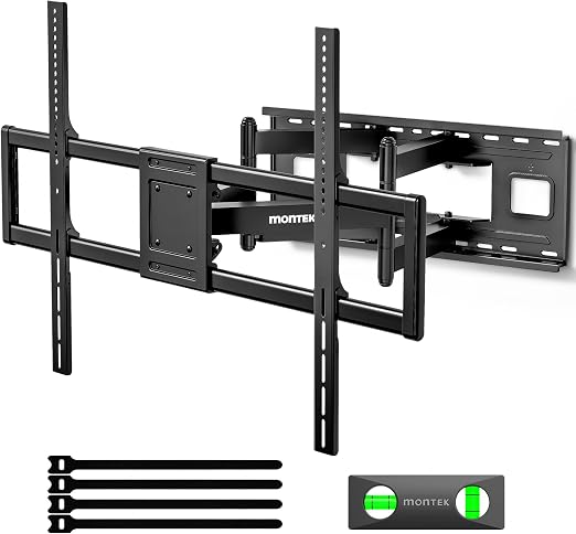 monTEK Heavy Duty Full Motion TV Wall Mount for 60-120 Inch Extra Large TVs