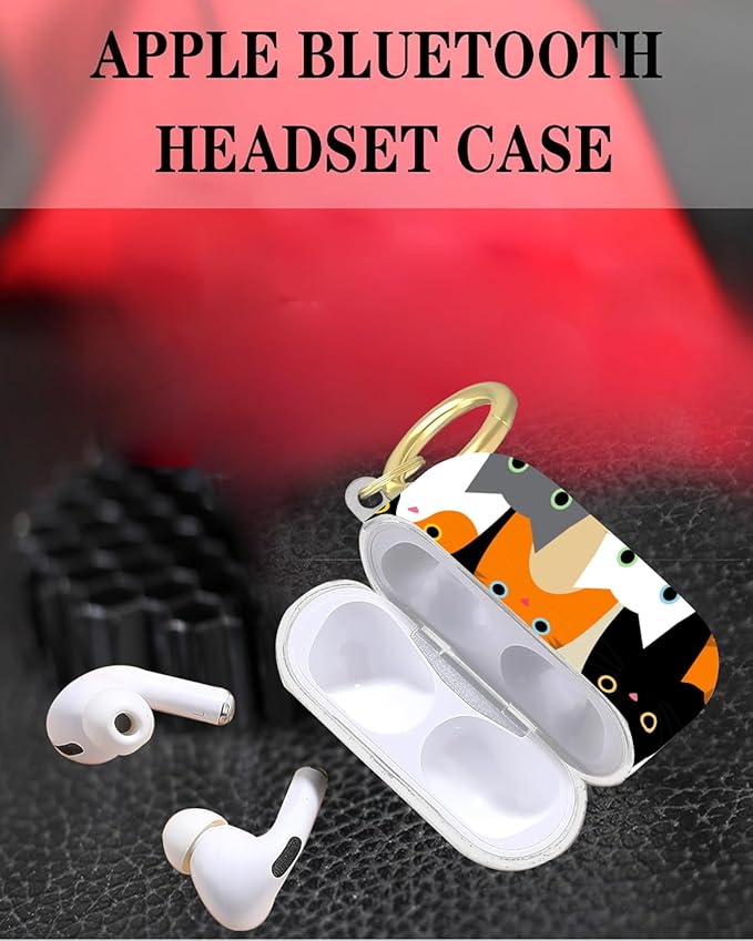 Compatible with Airpod Pro 2nd/1st Generation,Full Protection Cover for Women,Accessories Hard Case Portable & Shockproof for Airpod Pro 2nd Charging Case 2023/2022/2019(Cute Cat)