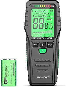 Pinless Moisture Meter for Wood Digital Wall Moisture Detector