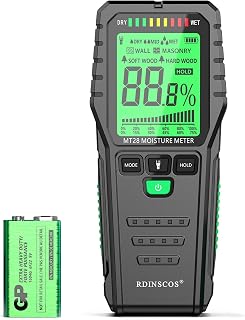 Pinless Moisture Meter for Wood Digital Wall Moisture Detector