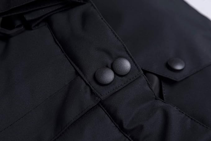 YEEFINE Men's Waterproof Snow Ski Pants Insulated Warm Winter Outdoor Snowboard Bibs with Suspenders
