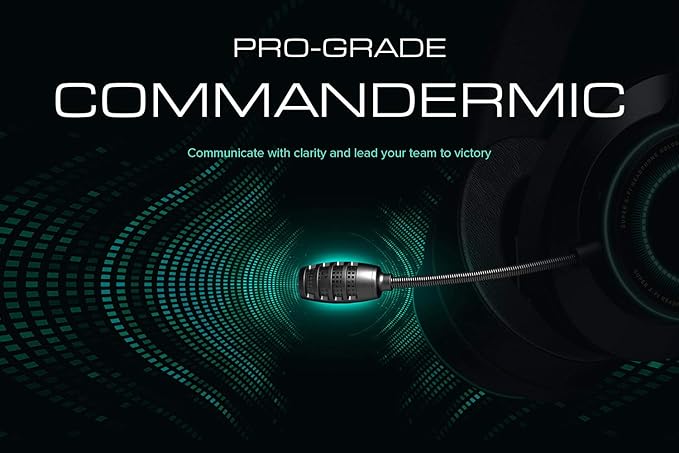 Creative SXFI Gamer USB-C Gaming Headset with Pro-Grade ANC CommanderMic, Super X-Fi Battle Mode Optimized for Action RPG and FPS on PC, PS4 and Nintendo Switch