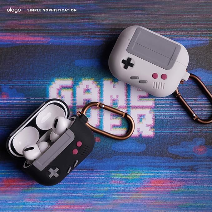 [Bundle] elago AW5 Case for AirPods Pro & R4 Retro Case for Apple TV Siri Remote 2nd Generation & W5 Case for AirTags