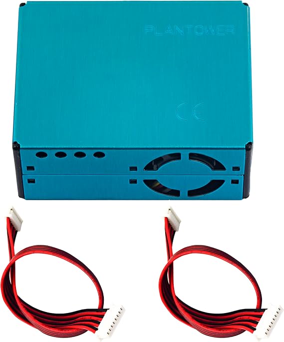 PMS5003 PM2.5 PM10 Air Quality Detection Sensor Digital Particle Concentration Laser Sensor Dust Sensor Air Conditioning Monitor Module for Arduino
