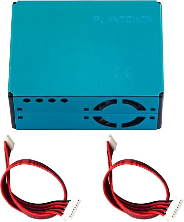 PMS5003 PM2.5 PM10 Air Quality Detection Sensor Digital Particle Concentration Laser Sensor Dust Sensor Air Conditioning Monitor Module for Arduino