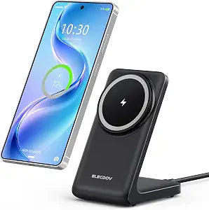 25W Magnetic Wireless Charger Stand for iPhone18 Samsung Fast Phone Charger - Image 1