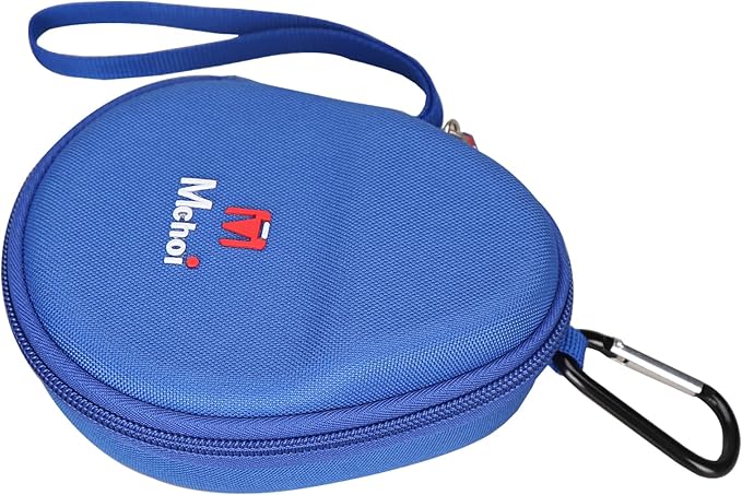 Mchoi Hard Case Suitable for Aftershokz Aeropex/Aftershokz Titanium Mini/Aftershokz Air/Aftershokz Openmove/Openrun Pro, Open-Ear Wireless Bone Conduction Headphones, Blue, Case Only