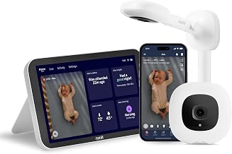 Nanit Smart Baby Monitor System with Wall Mount & 8" Display Screen - Image 1