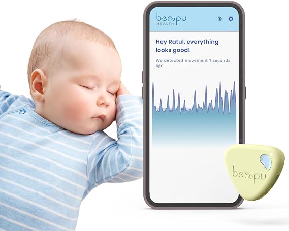 Baby Movement Monitor - Sleep Monitor with Gentle Vibration Alerts