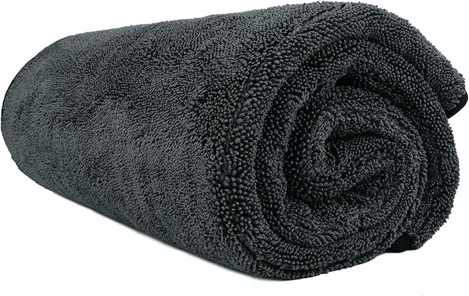 HOMEXCEL Car Drying Towel (36"x 24"), 1200GSM Ultra Absorbent Car Cleaning Cloth, Streak-Free Microfiber Drying Towel, Great for Cars, Trucks, SUVs, RVs, Motorcycles