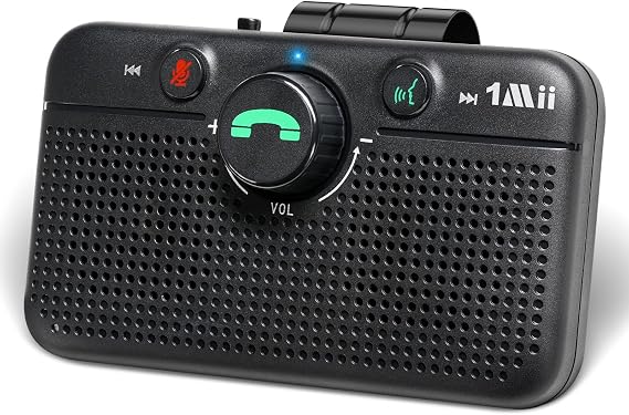 1Mii CarEcho MK02 Bluetooth 6.0 Car Speaker, Handsfree Speakerphone Kit