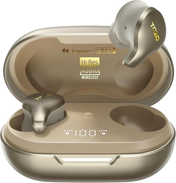 TOZO Golden X1 Wireless Earbuds Balanced Armature and Hybrid Dynamic Driver