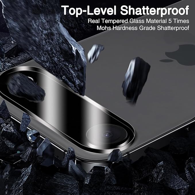 Wiaocit 3 Pack Tempered Glass Camera Lens Protector for iPhone Air, 9H Hardness, Anti-Scratch, Case Friendly