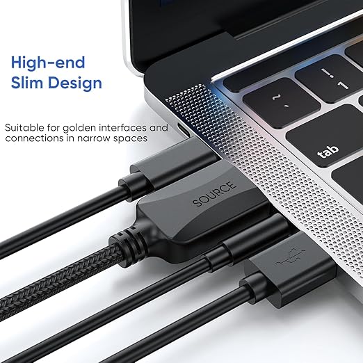 High Speed HDMI Cable 3FT, 2-Pack 4K HDMI to HDMI Cable (4K@60Hz, 2K@165/144/120Hz) with 3D, HDR, ARC, HDCP 2.2 for Computer, Monitor, TV, PS4/5,KVM,Docking Station, HDMI Spliiter Swither,Game Monitor