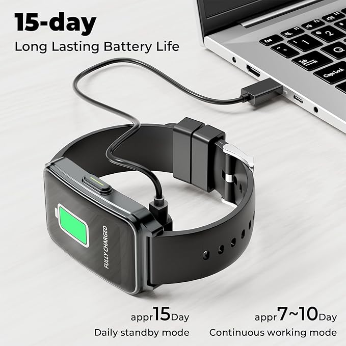 Fitness Tracker (Answer/Make Call)，Smart Watch 24/7 Heart Rate Spo2 Blood Oxygen Monitor Sleep Tracker, 120 Sports Modes Pedometer Calorie Step Tracker, Waterproof Activity Tracker for Women Men