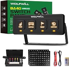 Wireless 4 Gang Switch Panel with 4 Modes Memory Function,12V 60A - Image 1
